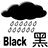 Black Rainstorm Warning Signal