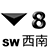 No. 8 Southwest Gale or Storm Signal